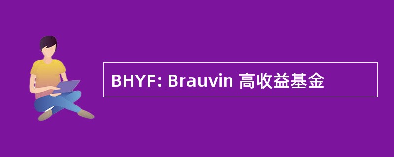 BHYF: Brauvin 高收益基金