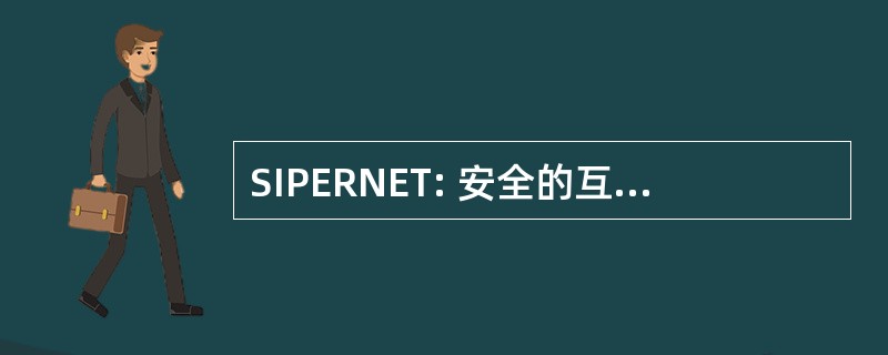 SIPERNET: 安全的互联网协议路由器网络