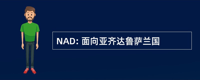 NAD: 面向亚齐达鲁萨兰国