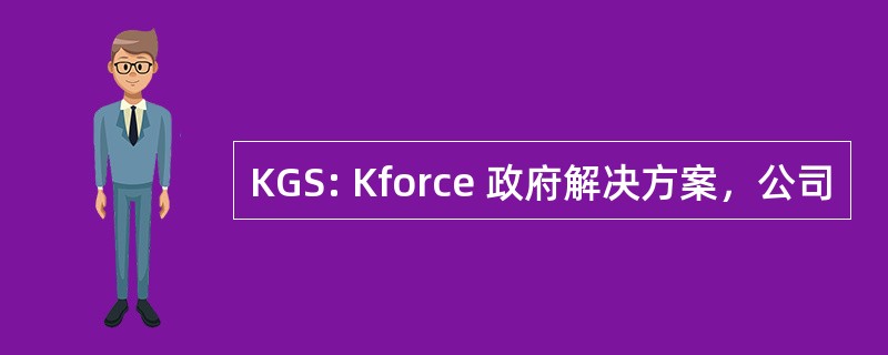 KGS: Kforce 政府解决方案，公司