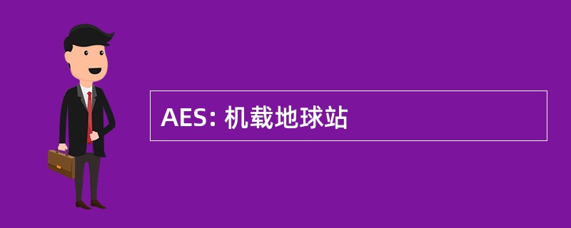 AES: 机载地球站