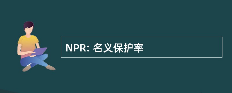 NPR: 名义保护率