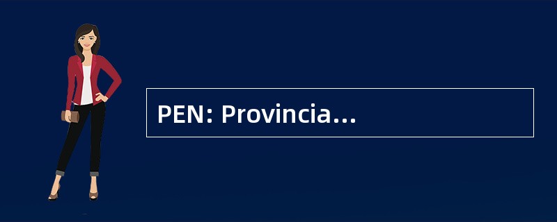 PEN: Provinciaal Energiebedrijf NoordHolland