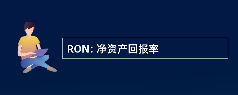 RON: 净资产回报率