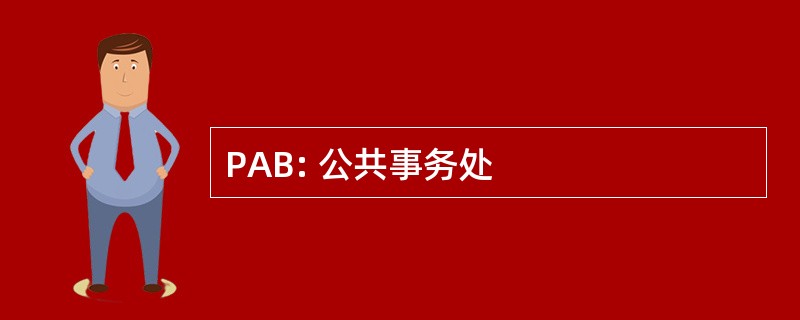 PAB: 公共事务处