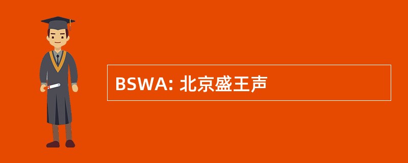 BSWA: 北京盛王声