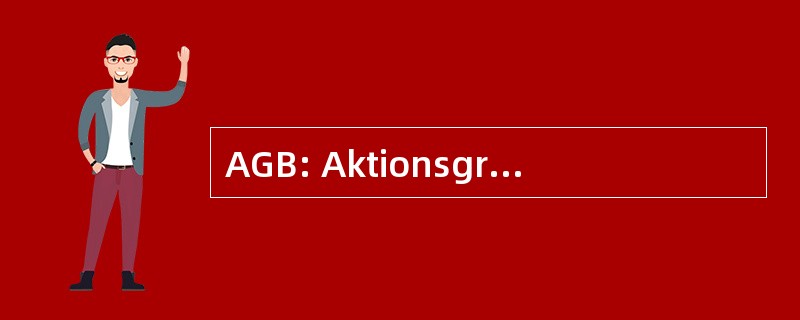 AGB: Aktionsgruppe Babynahrung