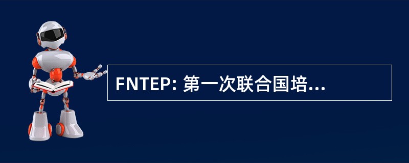 FNTEP: 第一次联合国培训就业程序