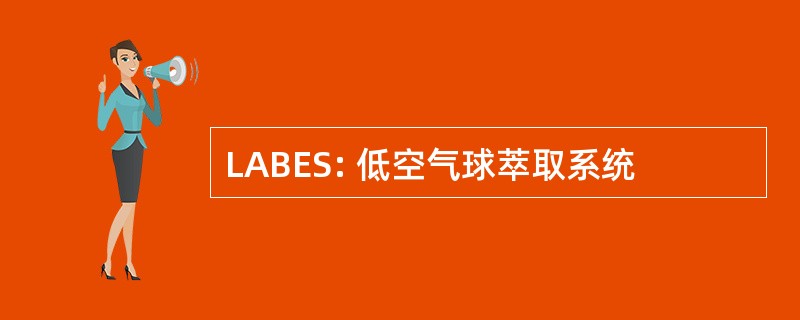 LABES: 低空气球萃取系统