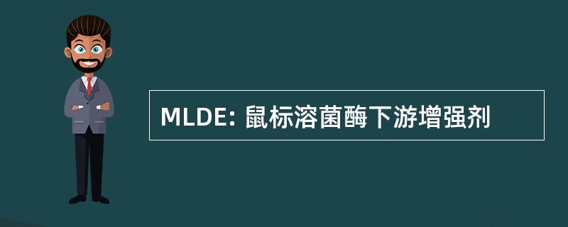 MLDE: 鼠标溶菌酶下游增强剂