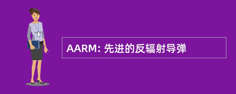 AARM: 先进的反辐射导弹