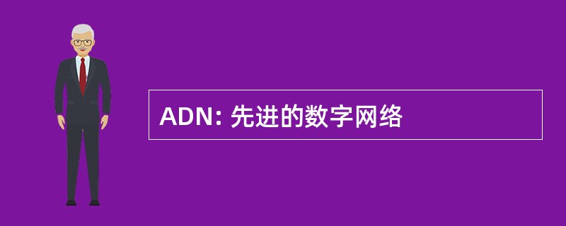 ADN: 先进的数字网络