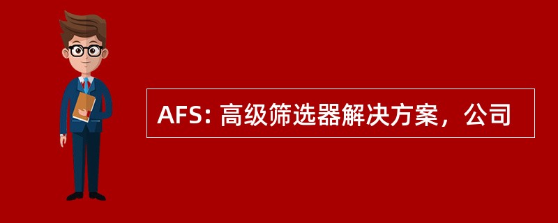 AFS: 高级筛选器解决方案，公司