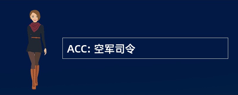 ACC: 空军司令