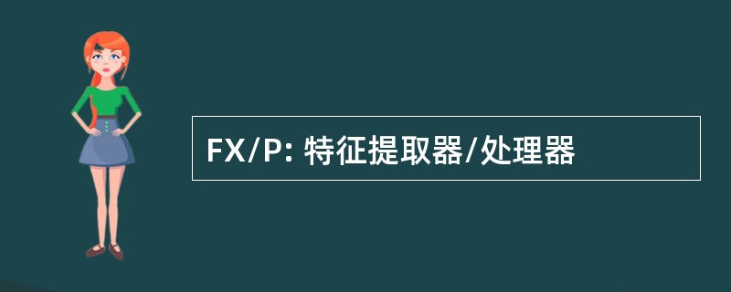 FX/P: 特征提取器/处理器