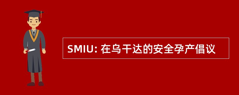 SMIU: 在乌干达的安全孕产倡议