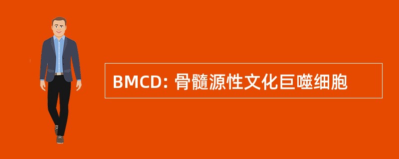 BMCD: 骨髓源性文化巨噬细胞