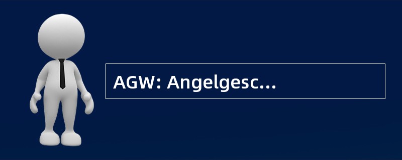 AGW: AngelgeschÃ¤ft Wehnemann