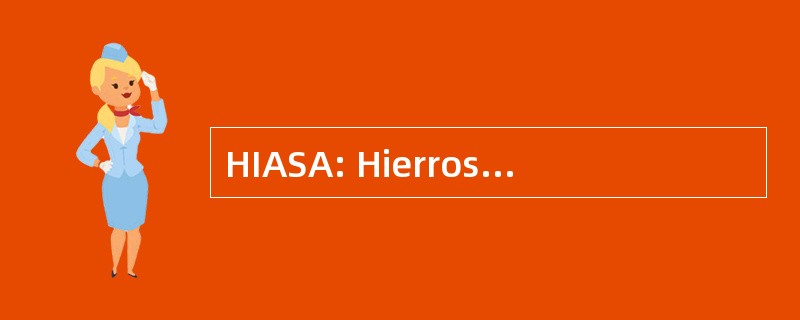 HIASA: Hierros y Aplanaciones s.a.公司