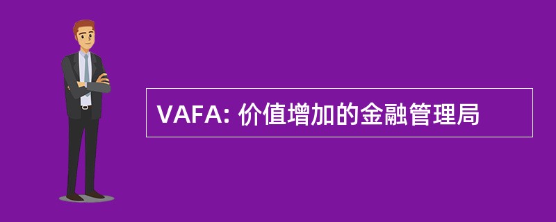 VAFA: 价值增加的金融管理局