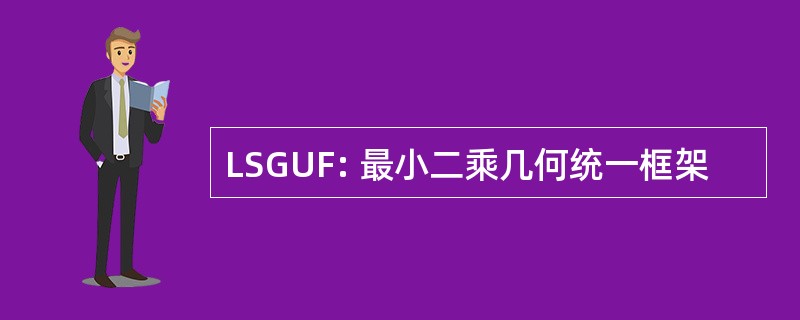 LSGUF: 最小二乘几何统一框架