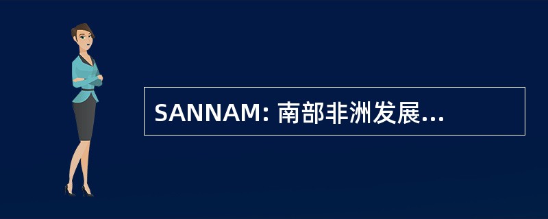 SANNAM: 南部非洲发展共同体艾滋病网络的护士和助产士