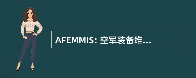 AFEMMIS: 空军装备维修管理信息系统