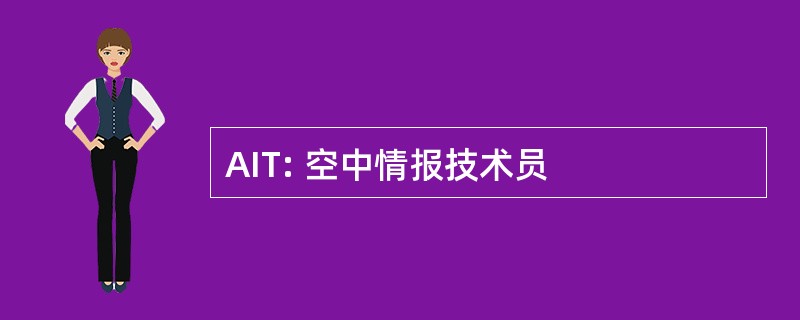 AIT: 空中情报技术员