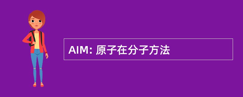 AIM: 原子在分子方法