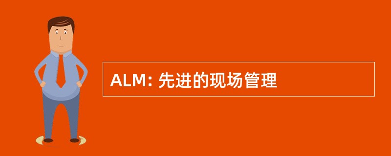 ALM: 先进的现场管理