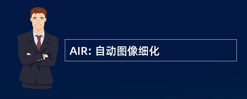 AIR: 自动图像细化