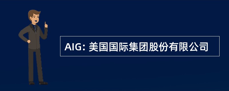 AIG: 美国国际集团股份有限公司