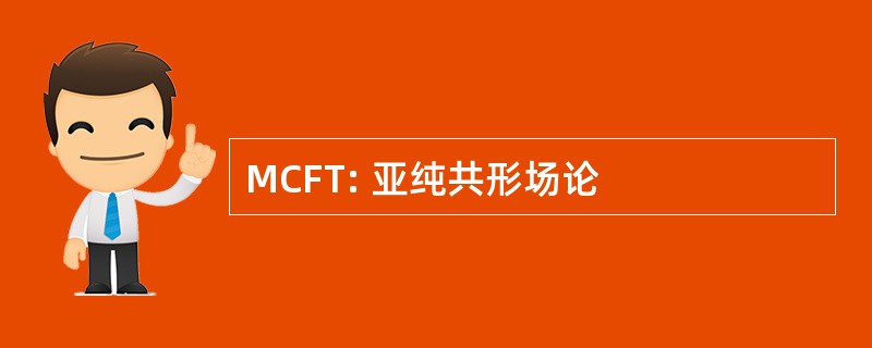 MCFT: 亚纯共形场论