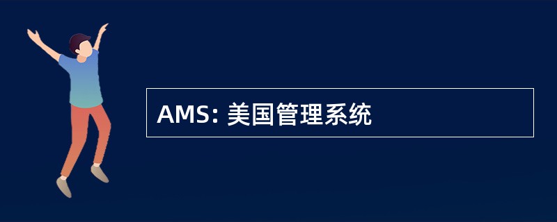 AMS: 美国管理系统