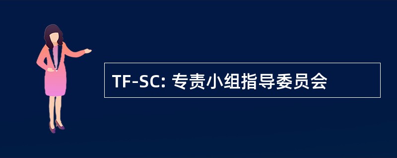 TF-SC: 专责小组指导委员会