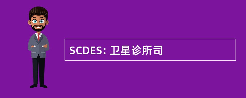 SCDES: 卫星诊所司