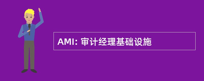 AMI: 审计经理基础设施