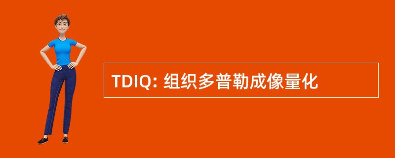 TDIQ: 组织多普勒成像量化