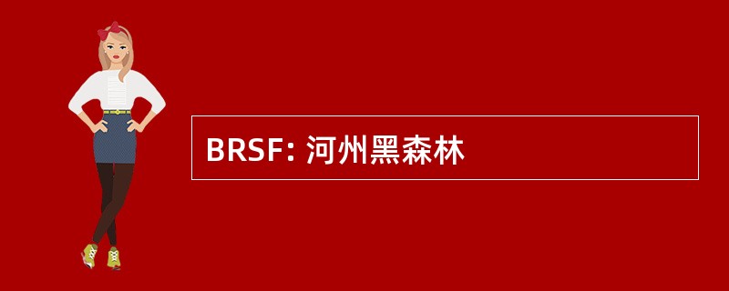 BRSF: 河州黑森林