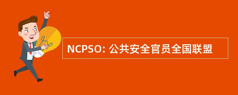 NCPSO: 公共安全官员全国联盟