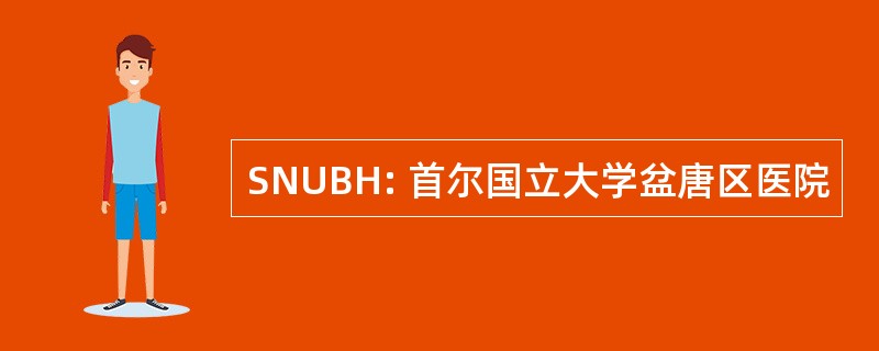 SNUBH: 首尔国立大学盆唐区医院