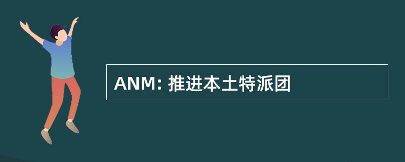 ANM: 推进本土特派团