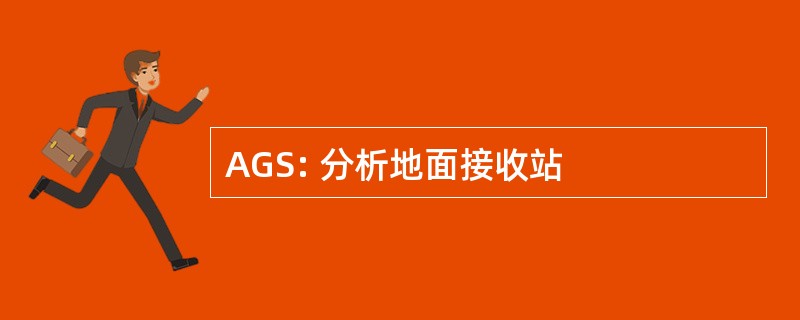 AGS: 分析地面接收站