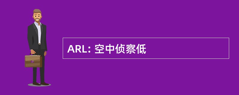 ARL: 空中侦察低