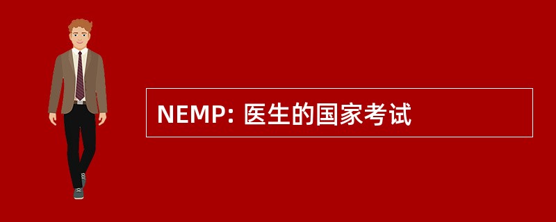 NEMP: 医生的国家考试