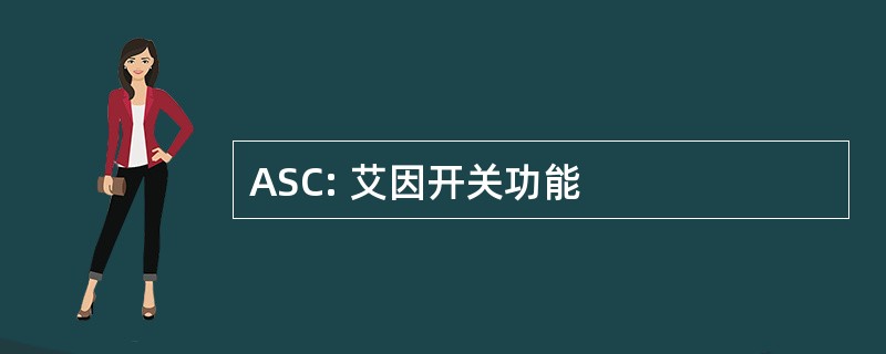 ASC: 艾因开关功能