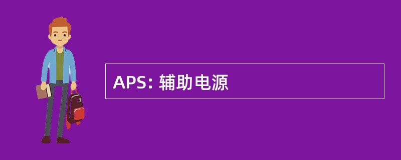 APS: 辅助电源