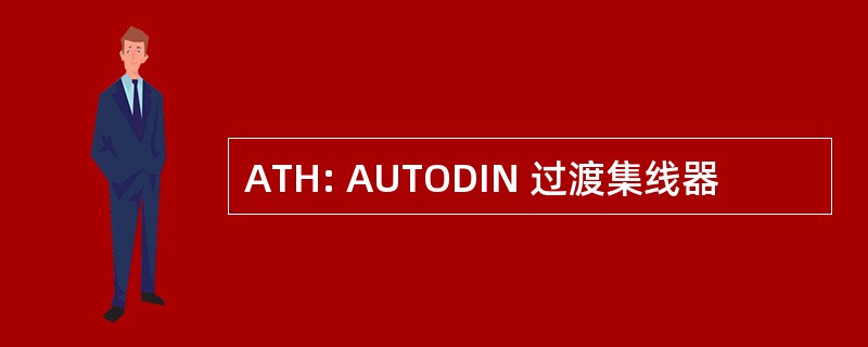 ATH: AUTODIN 过渡集线器