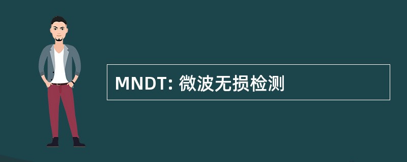 MNDT: 微波无损检测