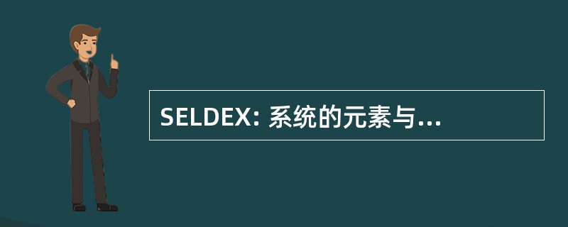 SELDEX: 系统的元素与数据库扩展